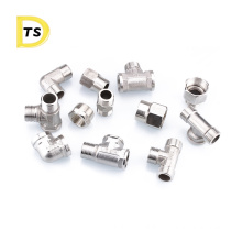 304 316L 201 malleable iron stainless steel plumbing material male female BSPT NPT threaded pipe fittings